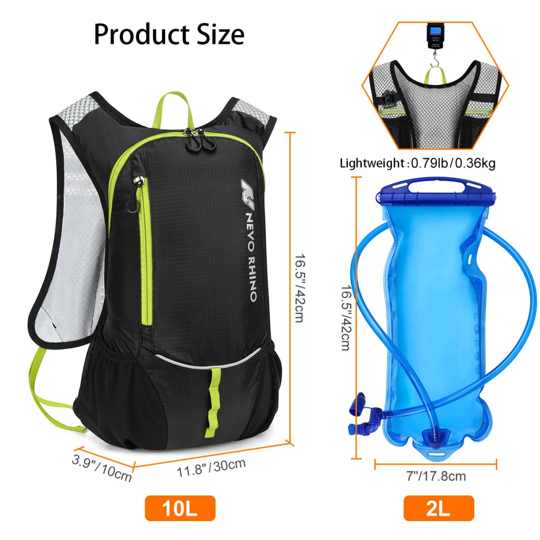 Waterproof Outdoor Sports Travel Leisure Cycling Bicycle Hiking Running Camping Water Hydration Bladder Bag Pack Backpack (CY3528)