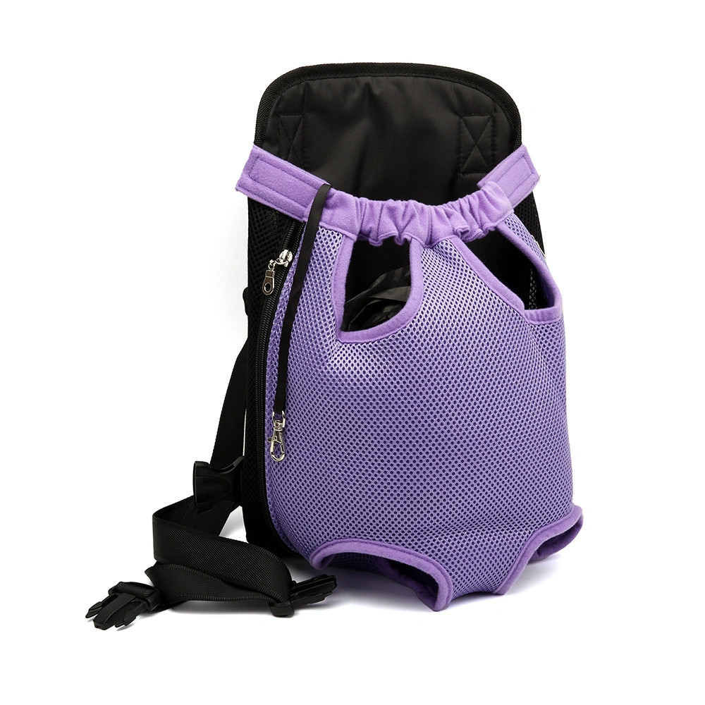 Dog Supply Mesh Backpack Harness Carrier Pet Front Bag