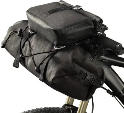 Wasserdichte Roll-Top-Fahrrad-Reise-Fahrradtasche, Lenker