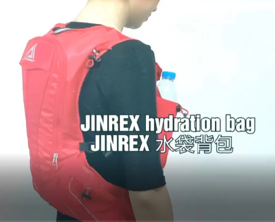 Jinrex Trinkrucksack für Outdoor-Sportarten, Laufen, Radfahren, Wandern, Camping, tägliches Training, Klettern